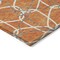Edge Collections - 5' x 8' - Orange - Geometric Indoor Outdoor Area Rug - 1 Piece
